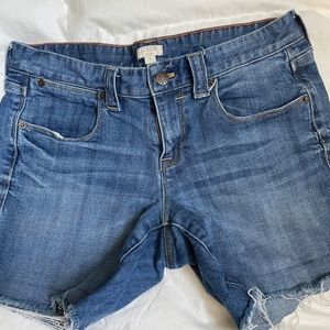 J crew woman’s denim shorts
